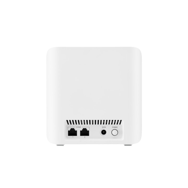 asus asus zenwifi bd4  2 pack eu+uk  doble banda  2,4 ghz / 5 ghz  wi fi 7  802.11be  blanco interno