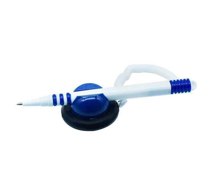 boligrafo con soporte horizontal azul