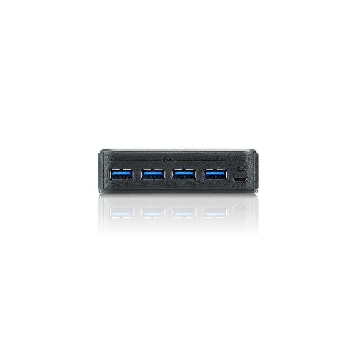 aten aten switch de perifericos usb 3.2 gen1 de 4 x 4 puertos