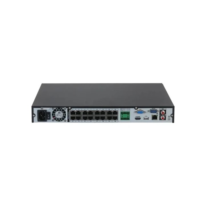 dahua  dhi nvr2216 16p 4ks3  dahua grabador ip 16 canales 16 poe