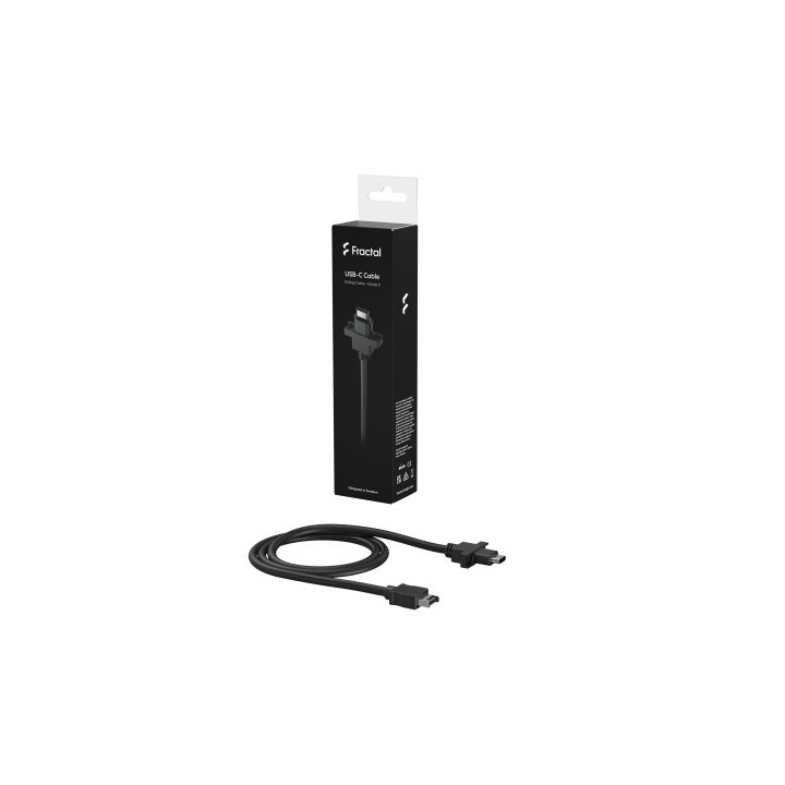 fractal design fractal accesorio cajas pop usb c 10gbps cable  model d fd a usbc 001