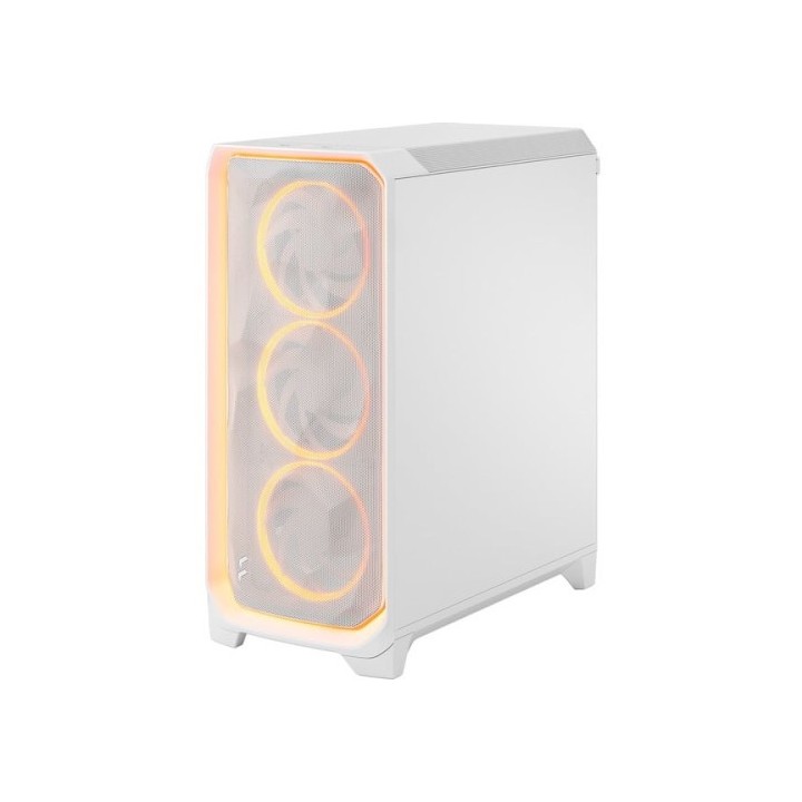 fractal design fractal caja meshify 3 ambience pro rgb white tg clear tint