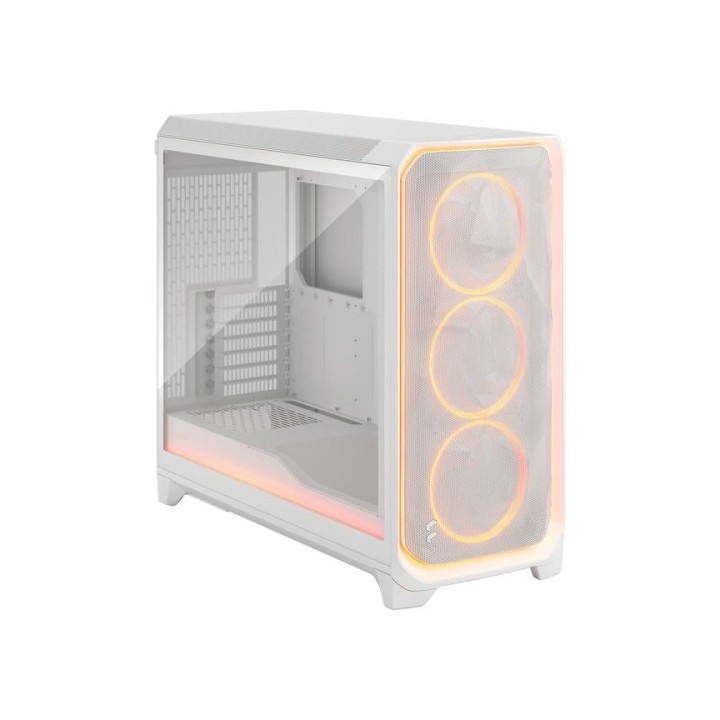fractal design fractal caja meshify 3 xl ambience pro rgb white tg clear ti