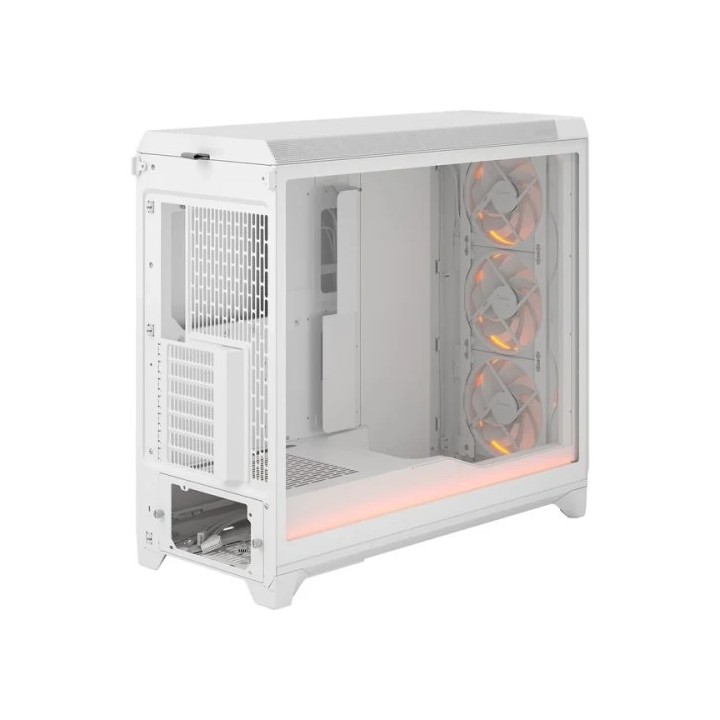 fractal design fractal caja meshify 3 xl ambience pro rgb white tg clear ti