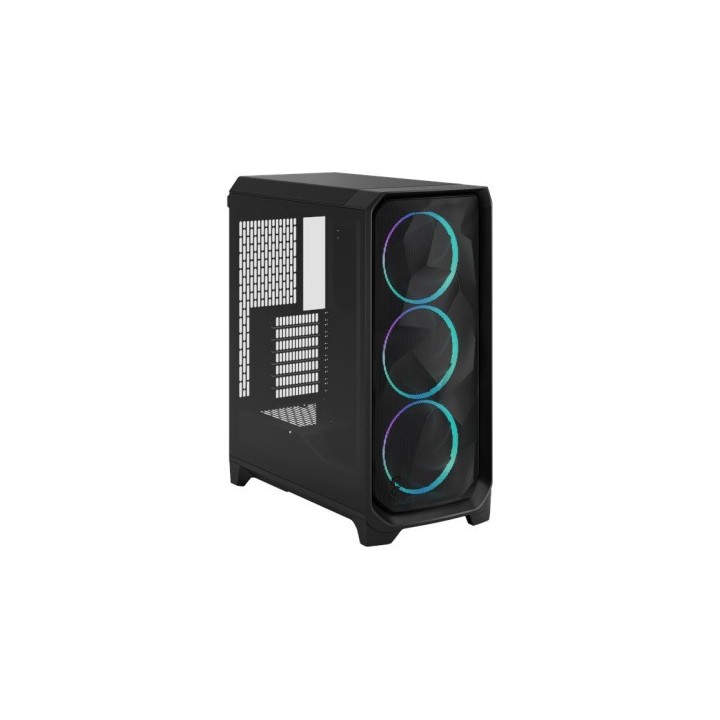 fractal design fractal caja meshify 3 black rgb tg light tint fd c mes3a 06