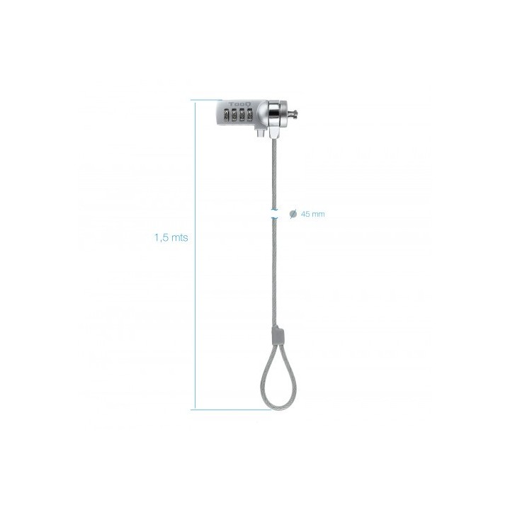 tooq tooq tqclkc0015 cable antirrobo