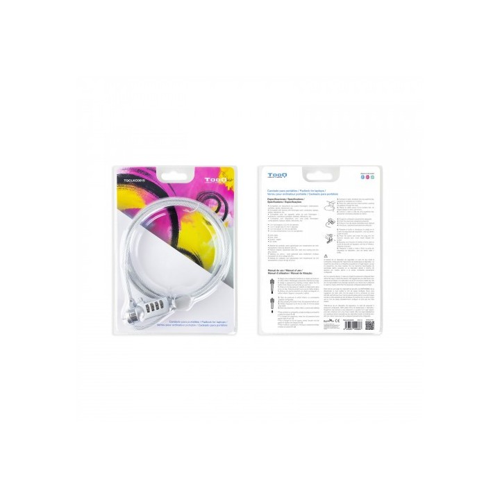 tooq tooq tqclkc0015 cable antirrobo