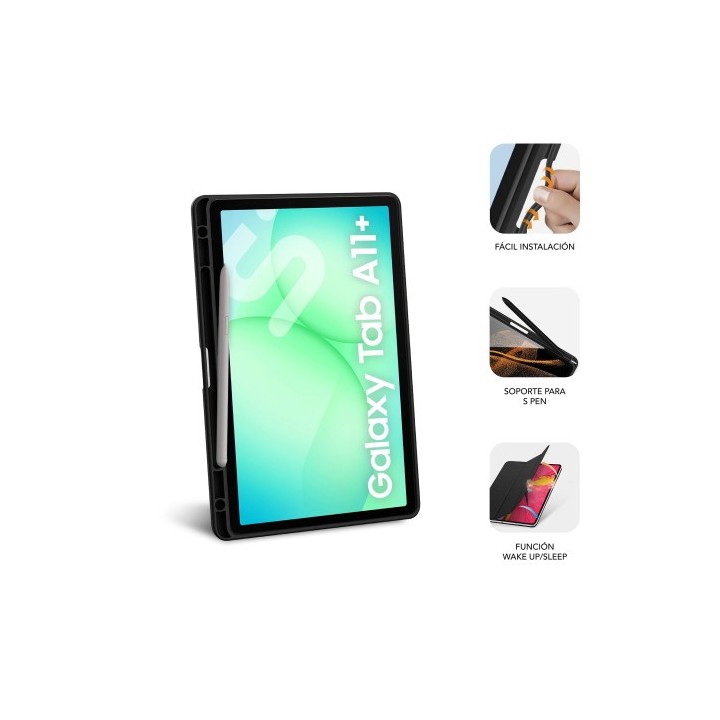 subblim subblim subcst 5sc041 funda para tablet 27,9 cm  11"  libro negro