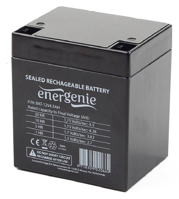 bateria 12v 4.5ah gembird