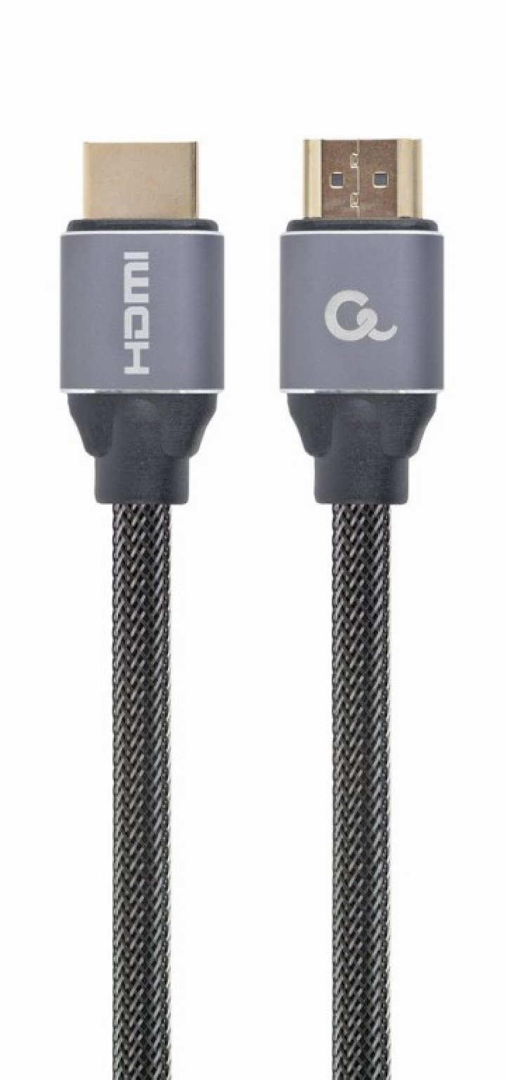 cable hdmi 2.0 4k 60hz gembird ccbp hdmi 1m premium trenzado ethernet 1m negro