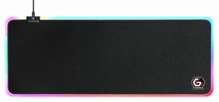 alfombrilla gaming gembird luz led negro l 800x300x4 rgb