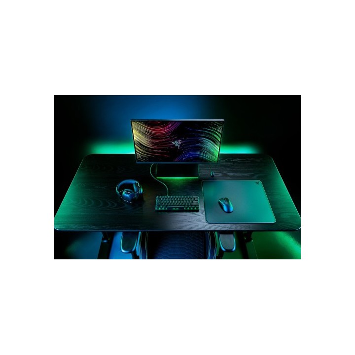 razer razer atlas alfombrilla de raton para juegos negro