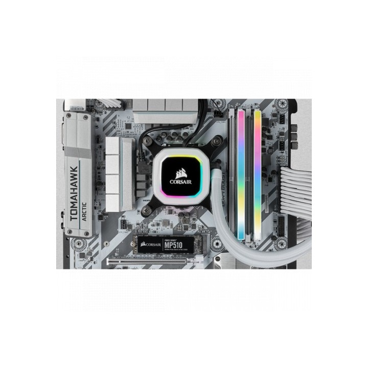 corsair corsair vengeance cmh16gx4m2e3200c16w modulo de memoria 16 gb 2 x 8 gb ddr4 3200 mhz