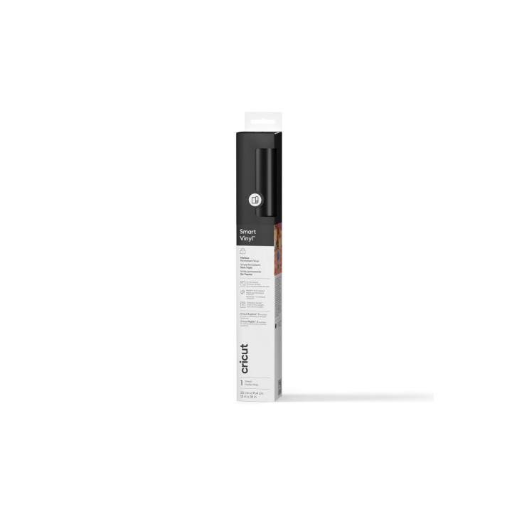 cricut cricut 2011314 vinilo adhesivo permanente negro mate