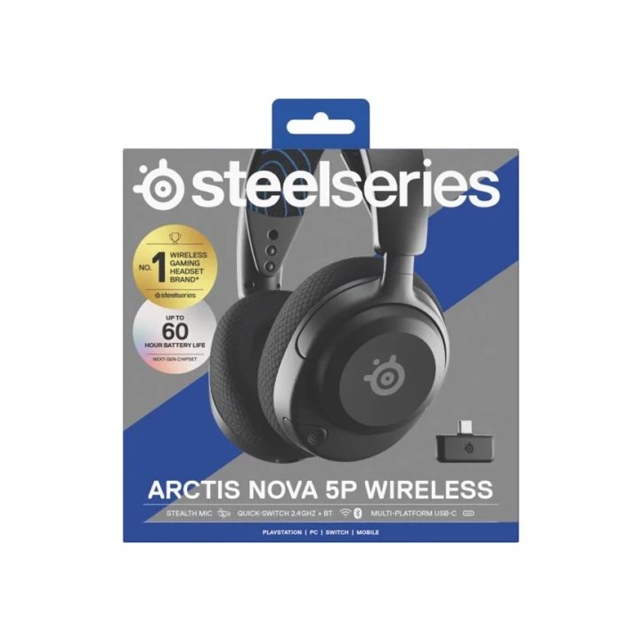 steelseries auriculares steelseries   arctis nova 5p  61673