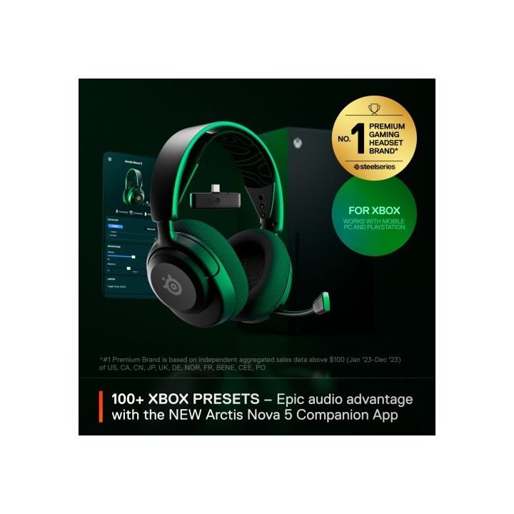 steelseries auriculares steelseries   arctis nova 5x  61676