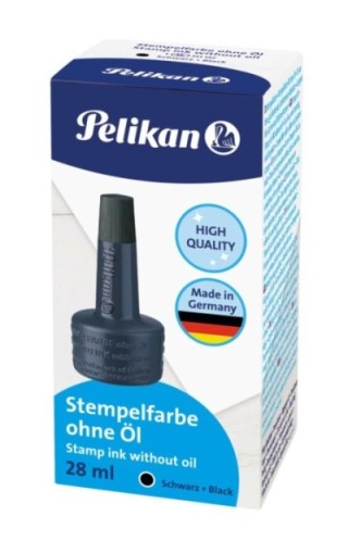 agotado  bote tinta sellar pelikan 4k 28ml negro
