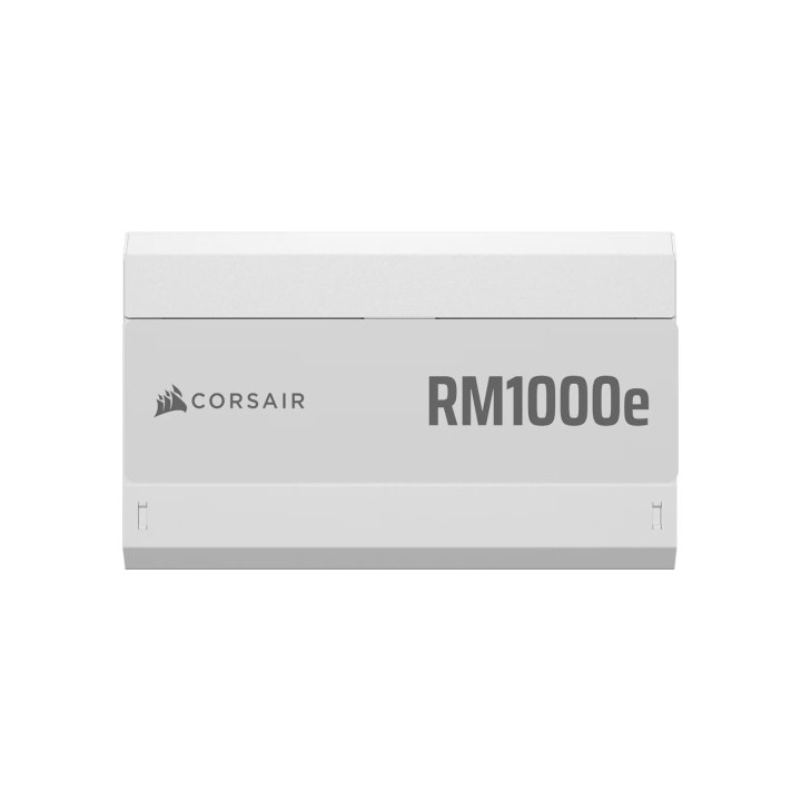 corsair fuente aliment. corsair rm1000e  2025  80+ gold full modular atx 3.0 1000 watt blanco cp 902
