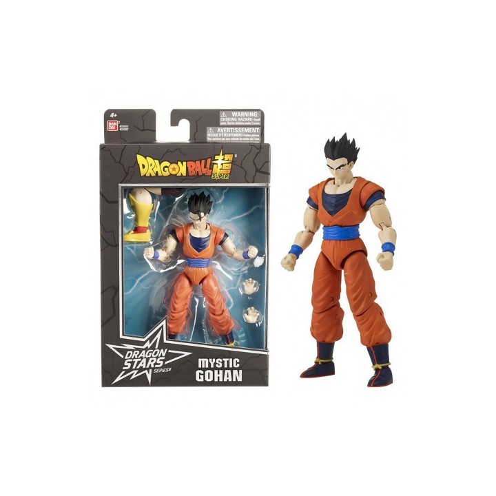 bandai rojo figura dragon ball dragon super stars gohan m?stico
