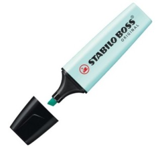 marcador stabilo boss pastel turquesa 70/113