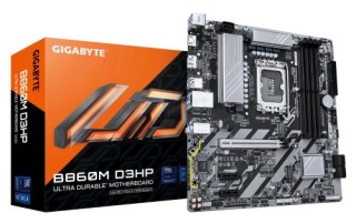 gigabyte gigabyte b860m d3hp placa base   cpus intel core ultra, vrm de 4+1+2+1 fases, hasta 9066mhz