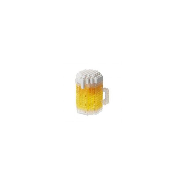 bandai rojo nanoblock cerveza
