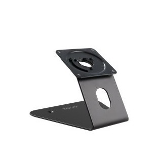 soporte para tablet tooq tqatwm3401 b color negro mesa/pared marco fijo rotacion 90o vesa 75x75