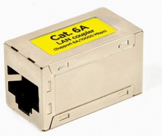 adaptador gembird rj 45 cat6 hembra hembra in line coupler