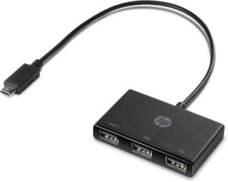 hp hp concentrador de usb c a usb a
