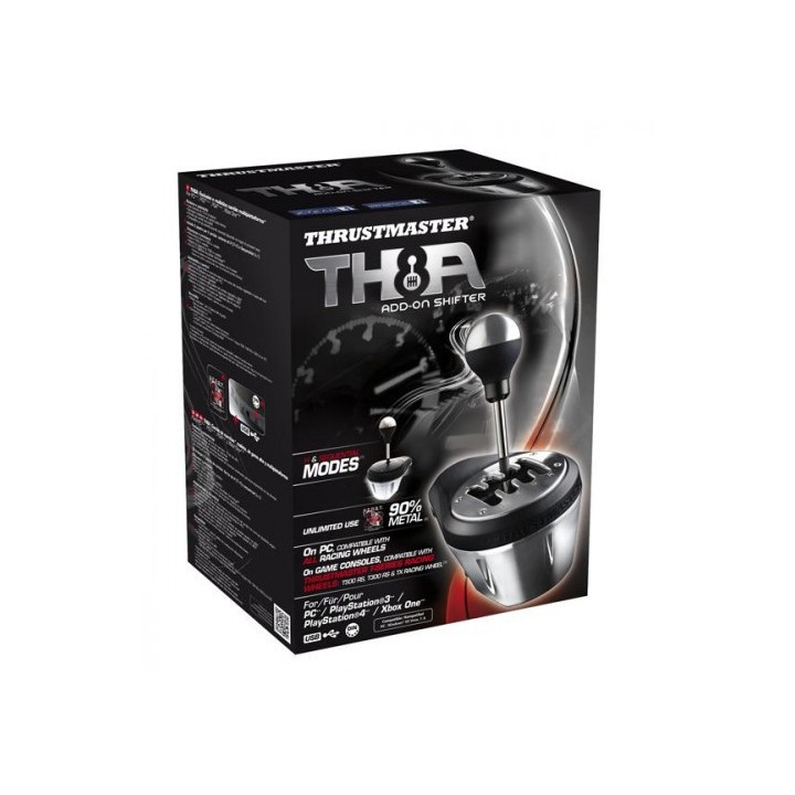 thrustmaster thrustmaster palanca de cambio th8a shifter addon para ps3/ps4/pc/xbox one  4060059