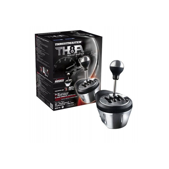 thrustmaster thrustmaster palanca de cambio th8a shifter addon para ps3/ps4/pc/xbox one  4060059
