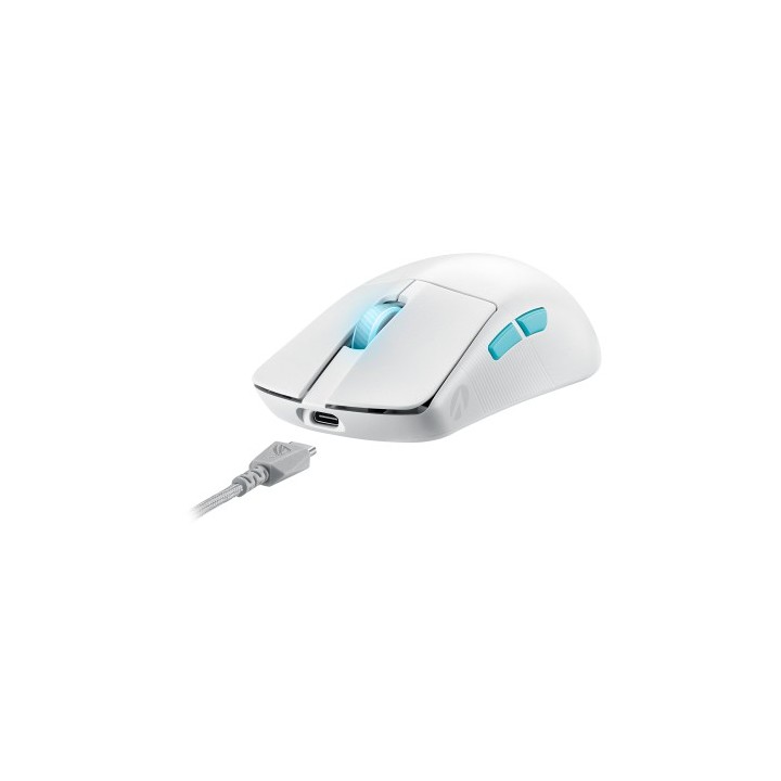asus asus rog 90mp02w0 bmua10 raton ambidextro rf wireless + bluetooth + usb type c opto mecanica 36