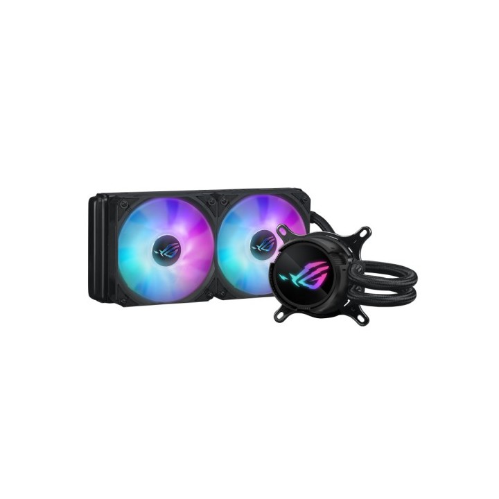 asus asus rog strix lc iii 240 argb procesador kit de refrigeracion liquida 12 cm negro