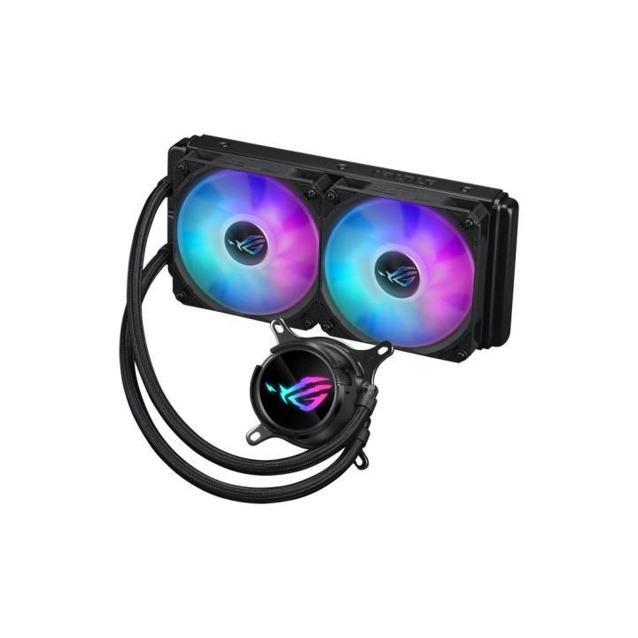 asus asus rog strix lc iii 240 argb procesador kit de refrigeracion liquida 12 cm negro