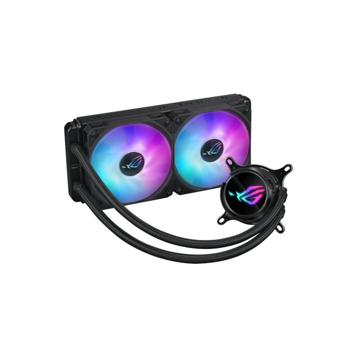 asus asus rog strix lc iii 240 argb procesador kit de refrigeracion liquida 12 cm negro