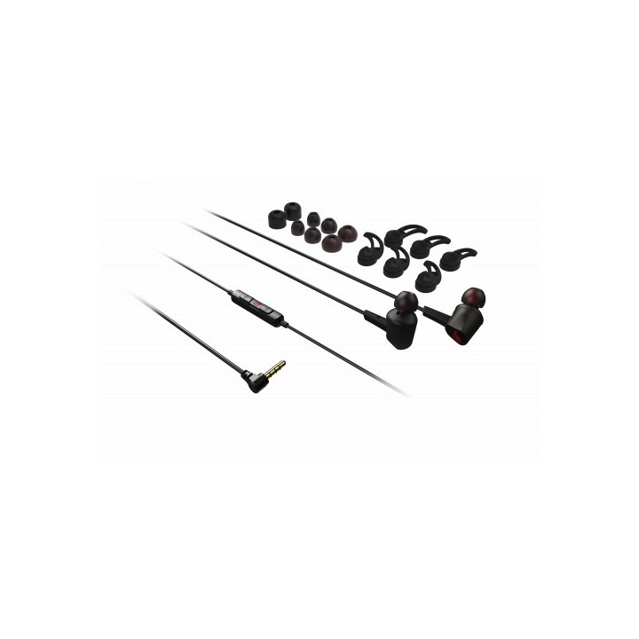 asus asus rog cetra core ii auriculares dentro de oido conector de 3,5 mm negro