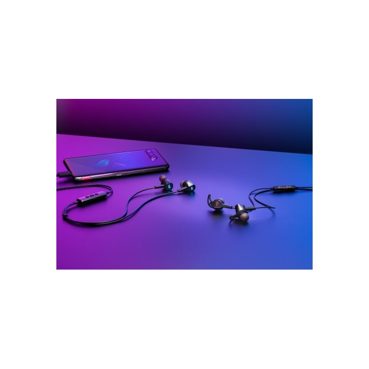 asus asus rog cetra core ii auriculares dentro de oido conector de 3,5 mm negro