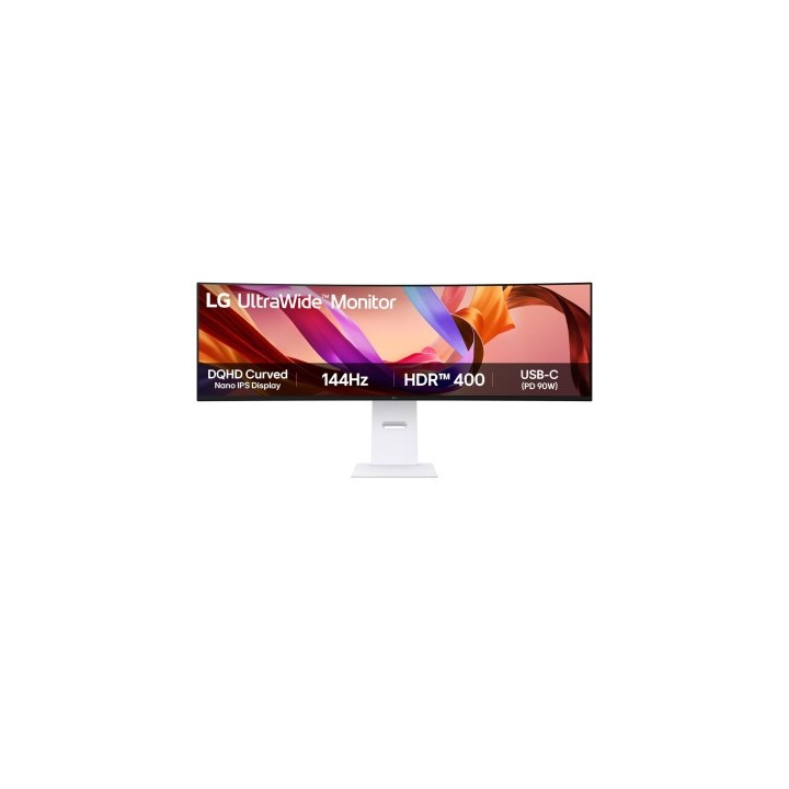 lg lg 49u950a w pantalla para pc 124,5 cm  49"  5120 x 1440 pixeles dual qhd led negro, blanco
