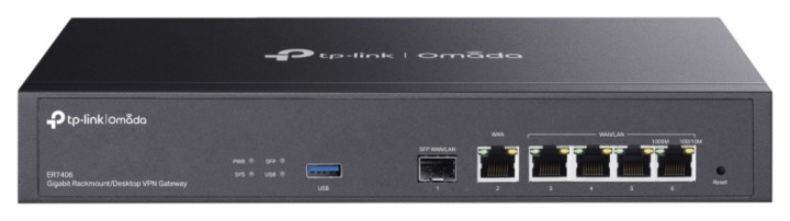 router vpn tp link omada multi gigabit montable en rack escritorio omada er7406