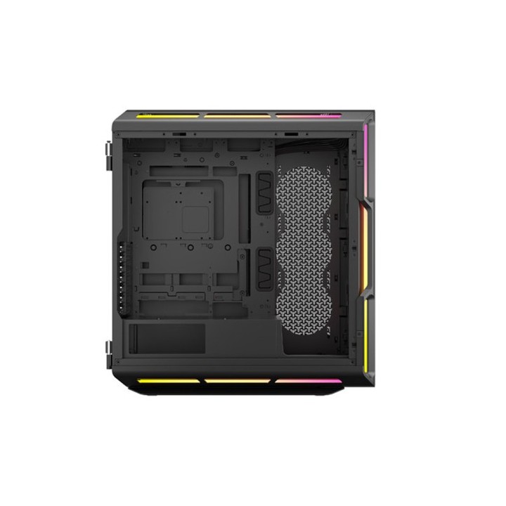 corsair caja corsair 5000t lx rgb tempered glass mid tower case black cc 9011298 ww
