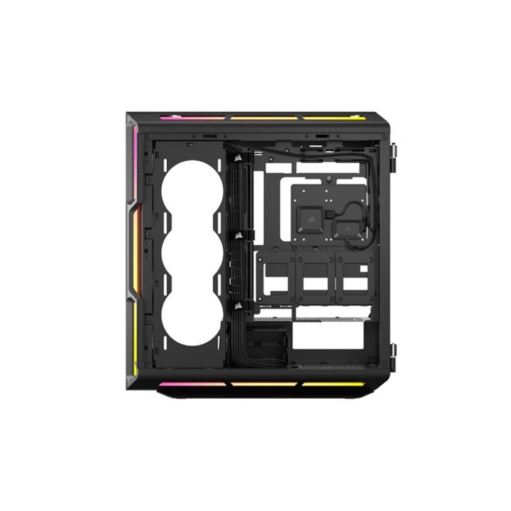 corsair caja corsair 5000t lx rgb tempered glass mid tower case black cc 9011298 ww