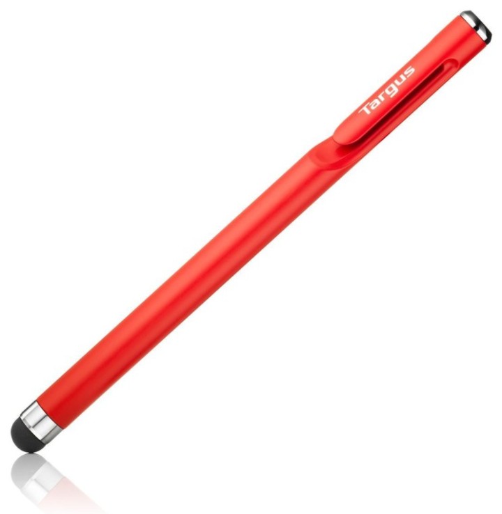 lapiz digital y boligrafo targus antimicrobiano rojo