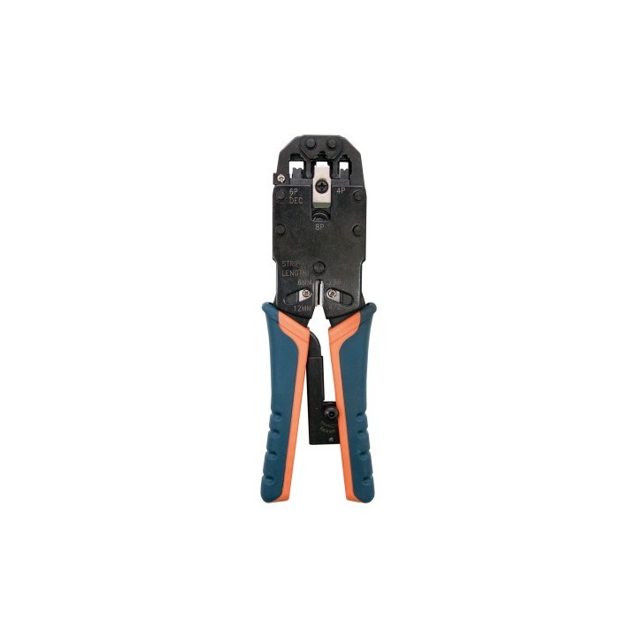 nanocable nanocable 10.31.0102 crimpadora herramienta para prensar negro, naranja