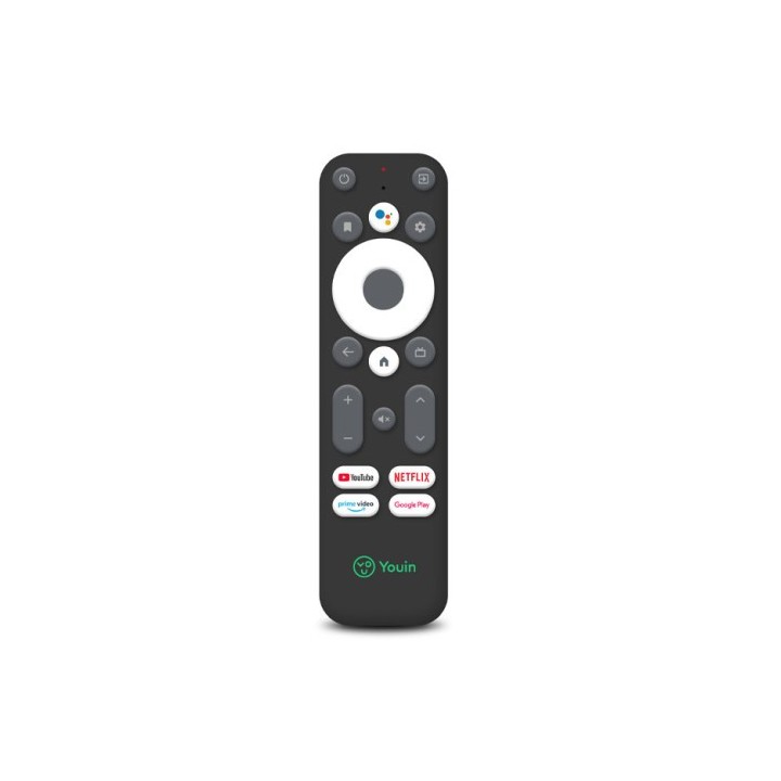 youin youin receptor android tv 4k uhd con asistente de voz google  en1040k