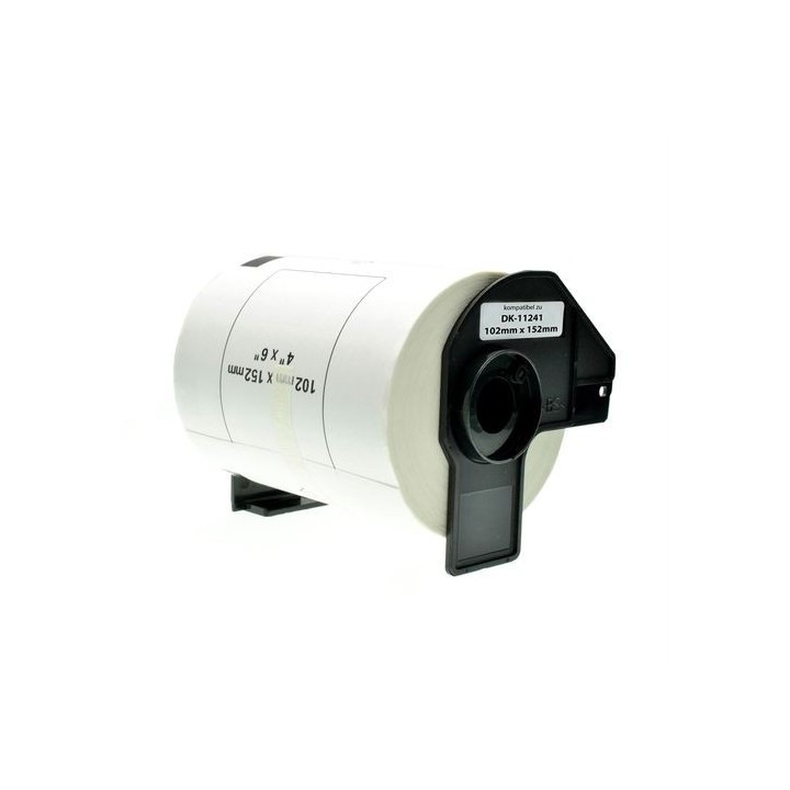 rollo etiquetas precortadas compatible brother dk11241