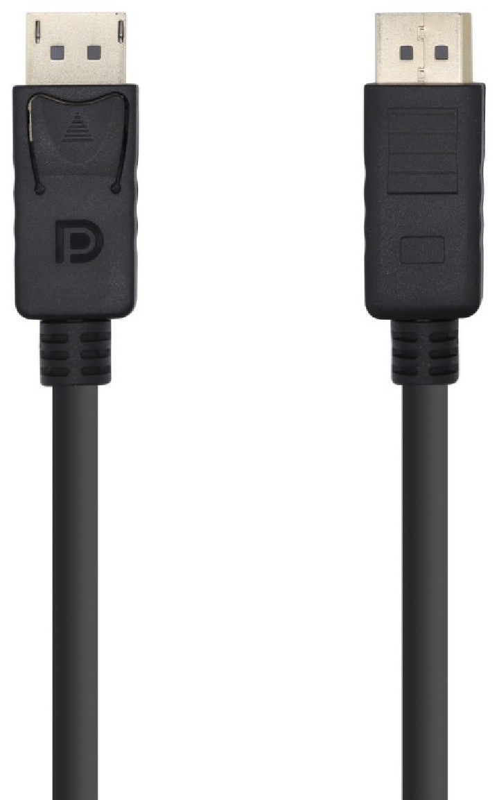 cable aisens displayport v1.2 4k60hz dp/m dp/m negro 10m
