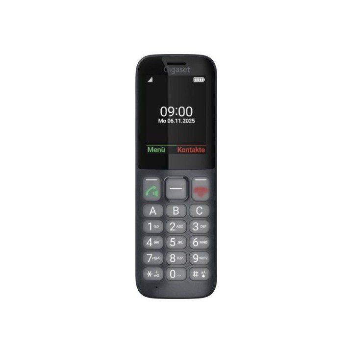 gigaset gigaset comfort 600 sim 6,1 cm  2.4"  118 g negro, gris
