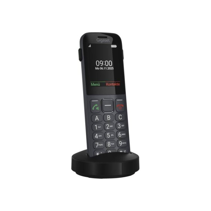 gigaset gigaset comfort 600 sim 6,1 cm  2.4"  118 g negro, gris