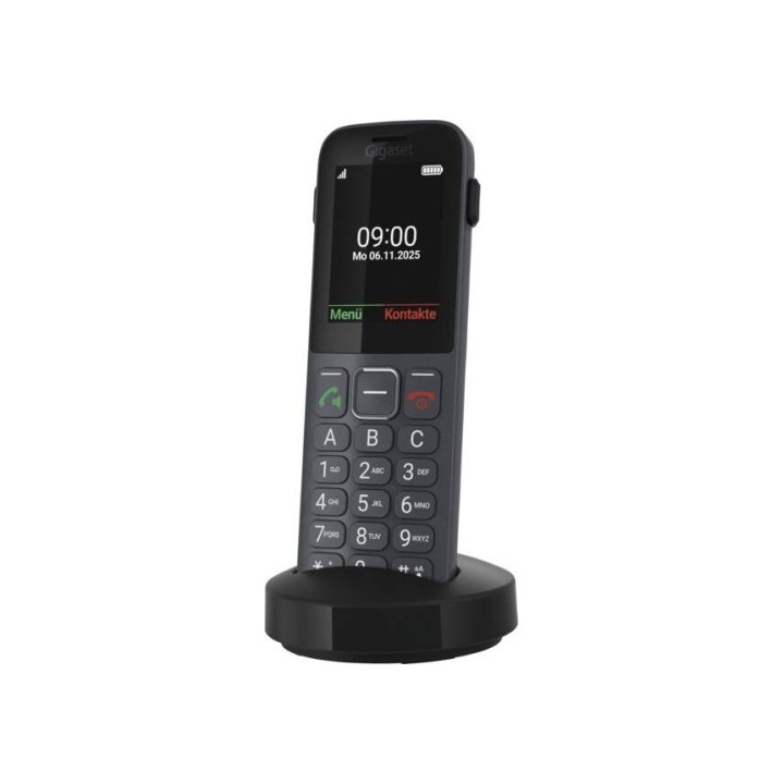 gigaset gigaset comfort 600 sim 6,1 cm  2.4"  118 g negro, gris