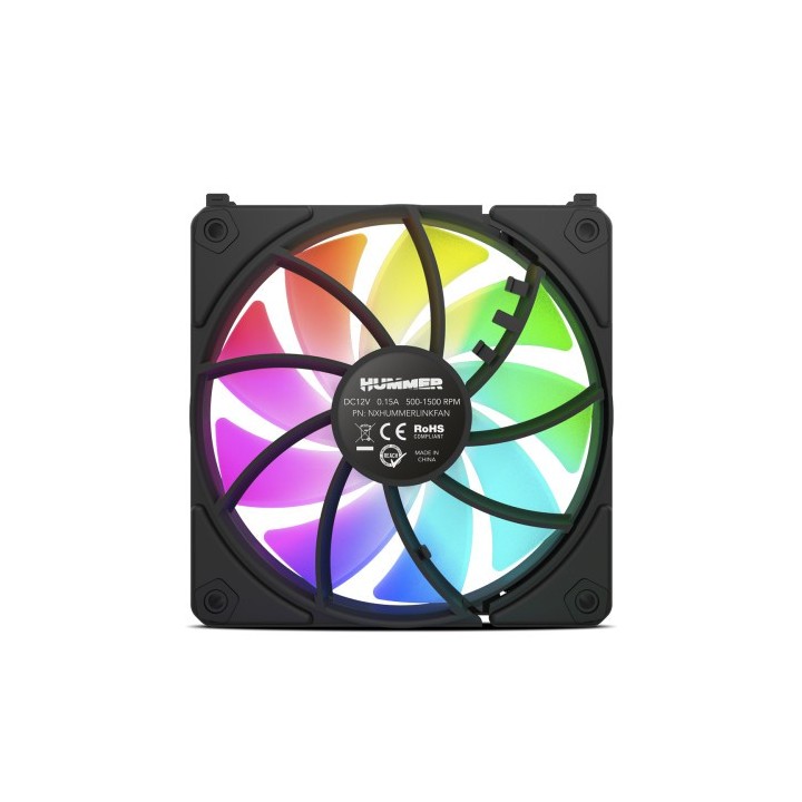 nox nox hummer nxhummerelinkbk sistema de refrigeracion para ordenador carcasa del ordenador ventila